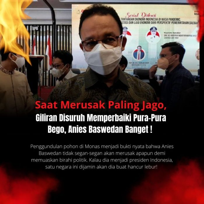 Keburukan anies baswedan