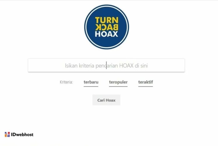 Cara melaporkan berita hoax