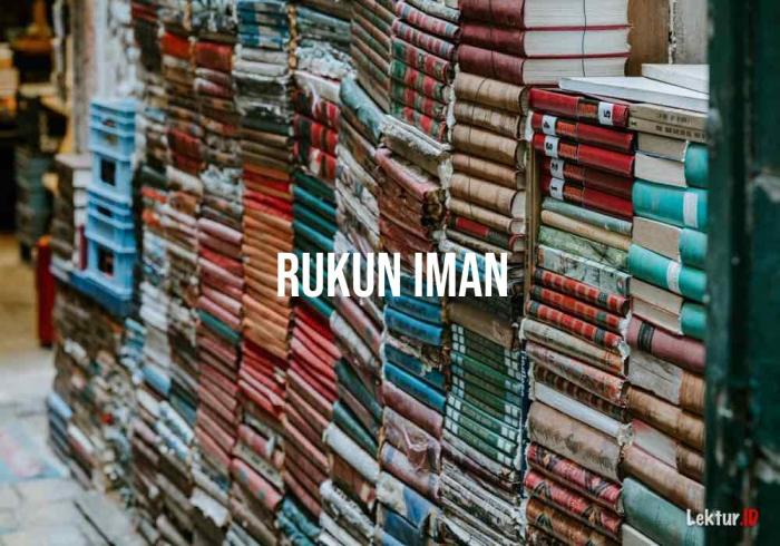 Arti rukun iman